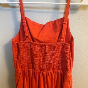 Old navy cropped wide-leg romper